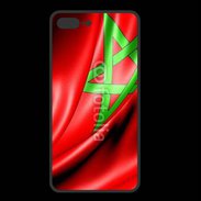 Coque  Iphone 8 Plus PREMIUM Drapeau Maroc 750