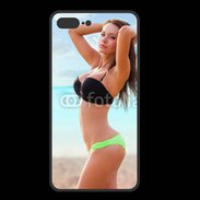 Coque  Iphone 8 Plus PREMIUM Belle femme à la plage 10