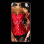 Coque  Iphone 8 Plus PREMIUM Belles et sexy en noir et rouge