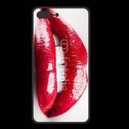 Coque  Iphone 8 Plus PREMIUM Bouche sexy gloss rouge