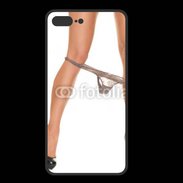 Coque  Iphone 8 Plus PREMIUM jambes talons aiguilles lingerie sexy