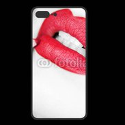 Coque  Iphone 8 Plus PREMIUM bouche sexy rouge à lèvre gloss crayon contour
