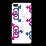Coque  Iphone 8 Plus PREMIUM Symboles homme femme