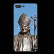 Coque  Iphone 8 Plus PREMIUM Statue Pape Jean Paul II