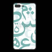 Coque  Iphone 8 Plus PREMIUM Paterne de lettres Arabes 110