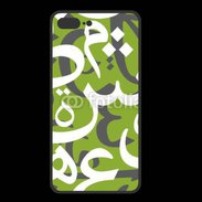 Coque  Iphone 8 Plus PREMIUM Paterne de lettres Arabes 180