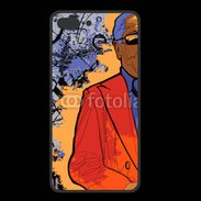 Coque  Iphone 8 Plus PREMIUM Joueur de Saxophone