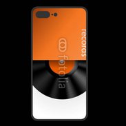 Coque  Iphone 8 Plus PREMIUM Vecteur Vinyl Record