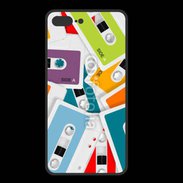 Coque  Iphone 8 Plus PREMIUM Cassette audio couleur 1