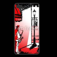 Coque  Iphone 8 Plus PREMIUM Saxophoniste en dessin 65