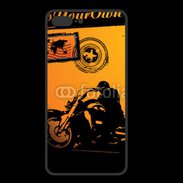 Coque  Iphone 8 Plus PREMIUM motorcycle rider background