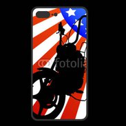 Coque  Iphone 8 Plus PREMIUM Moto USA