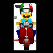 Coque  Iphone 8 Plus PREMIUM J'aime le scooter