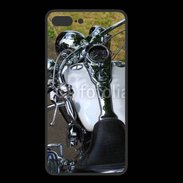 Coque  Iphone 8 Plus PREMIUM Moto chromée