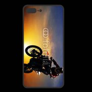 Coque  Iphone 8 Plus PREMIUM Motocross et soleil