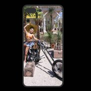 Coque  Iphone 8 Plus PREMIUM Femme sexy moto 2