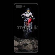 Coque  Iphone 8 Plus PREMIUM Moto cross la nuit 15