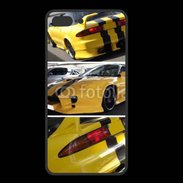 Coque  Iphone 8 Plus PREMIUM Voiture jaune 6
