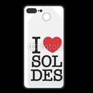 Coque  Iphone 8 Plus PREMIUM J'aime les soldes