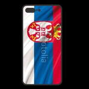 Coque  Iphone 8 Plus PREMIUM Drapeau Serbie