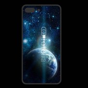 Coque  Iphone 8 Plus PREMIUM Planète terre vue de l'espace 1