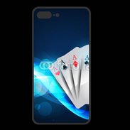 Coque  Iphone 8 Plus PREMIUM Playing carte