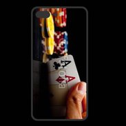 Coque  Iphone 8 Plus PREMIUM Poker paire d'as