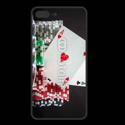 Coque  Iphone 8 Plus PREMIUM Paire d'as au poker 6
