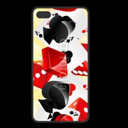 Coque  Iphone 8 Plus PREMIUM Carte et dés en folie