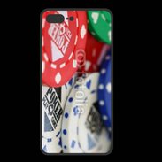 Coque  Iphone 8 Plus PREMIUM Jetons de poker en vrac 1