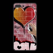 Coque  Iphone 8 Plus PREMIUM Love graffiti