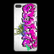 Coque  Iphone 8 Plus PREMIUM Graffiti wall background, urban art 1000