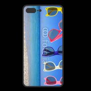 Coque  Iphone 8 Plus PREMIUM Lunettes sur la plage