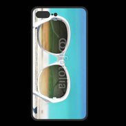 Coque  Iphone 8 Plus PREMIUM Lunette de soleil sur la plage