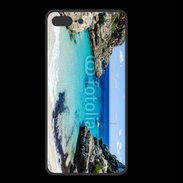 Coque  Iphone 8 Plus PREMIUM Crique paradisiaque 