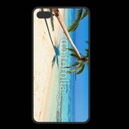 Coque  Iphone 8 Plus PREMIUM Palmier sur la plage tropicale