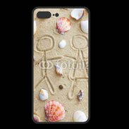 Coque  Iphone 8 Plus PREMIUM Toi et moi sur la plage