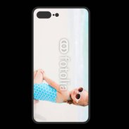 Coque  Iphone 8 Plus PREMIUM Petite fille à la plage