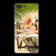 Coque  Iphone 8 Plus PREMIUM Femme sexy à la plage 25