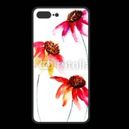 Coque  Iphone 8 Plus PREMIUM Belles fleurs en peinture
