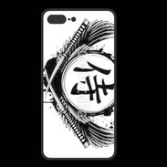 Coque  Iphone 8 Plus PREMIUM Tatouage Samouraï