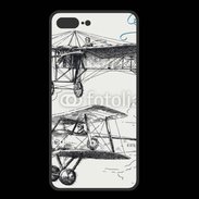 Coque  Iphone 8 Plus PREMIUM Vintage Aircraft