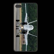 Coque  Iphone 8 Plus PREMIUM Avion de chasse F18 de face