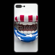 Coque  Iphone 8 Plus PREMIUM Lèvres USA
