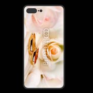 Coque  Iphone 8 Plus PREMIUM Alliance sur fond de rose