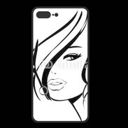 Coque  Iphone 8 Plus PREMIUM Coiffure