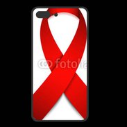 Coque  Iphone 8 Plus PREMIUM Ruban contre le sida