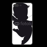 Coque  Iphone 8 Plus PREMIUM Silhouette Cupidon