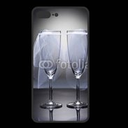 Coque  Iphone 8 Plus PREMIUM Coupe de champagne lesbienne