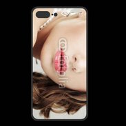 Coque  Iphone 8 Plus PREMIUM femme glamour pensante